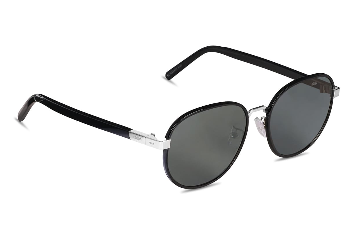 Kris Van Assche Sunglasses Round Burnt Silver and Grey – Watches & Crystals